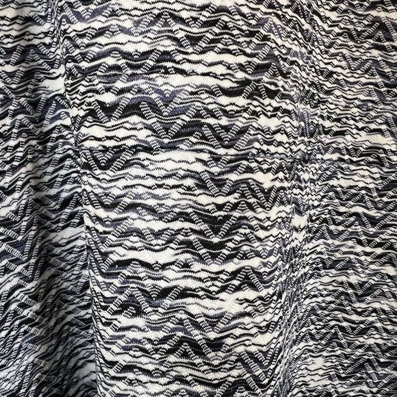 MPG Mondetta Performance Gear Travel Black Purple Grey White Dress Zig Zag L - Picture 5 of 11